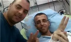 خبرنگار اسیر فلسطینی سه روز پس از پیروزی+تصاویر