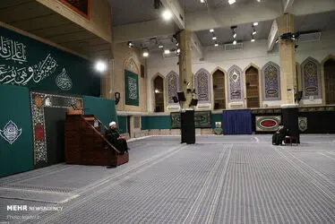 عزاداری شام شهادت حضرت فاطمه ‌زهرا (س) در حسینیه امام خمینی(ره)