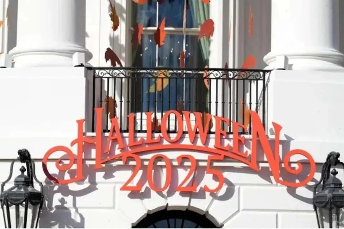 هالووینِ متفاوتِ ترامپ و ملانیا در کاخ سفید