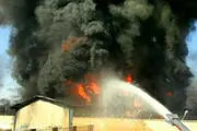 آتش سوزی بزرگ در شورآباد تهران