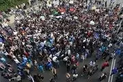 اعتراضات گسترده ضد نژاد پرستی به خیابان‌های تل‌آویو رسید / تصاویر