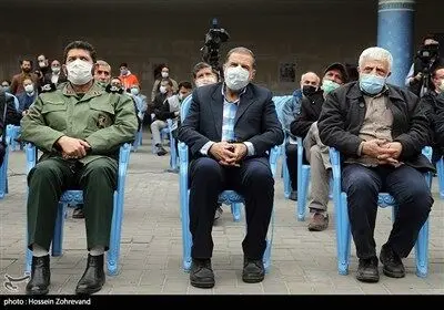 رونمایی از دیوارنگار سپاه محمد رسول الله (ص)/گزارش تصویری