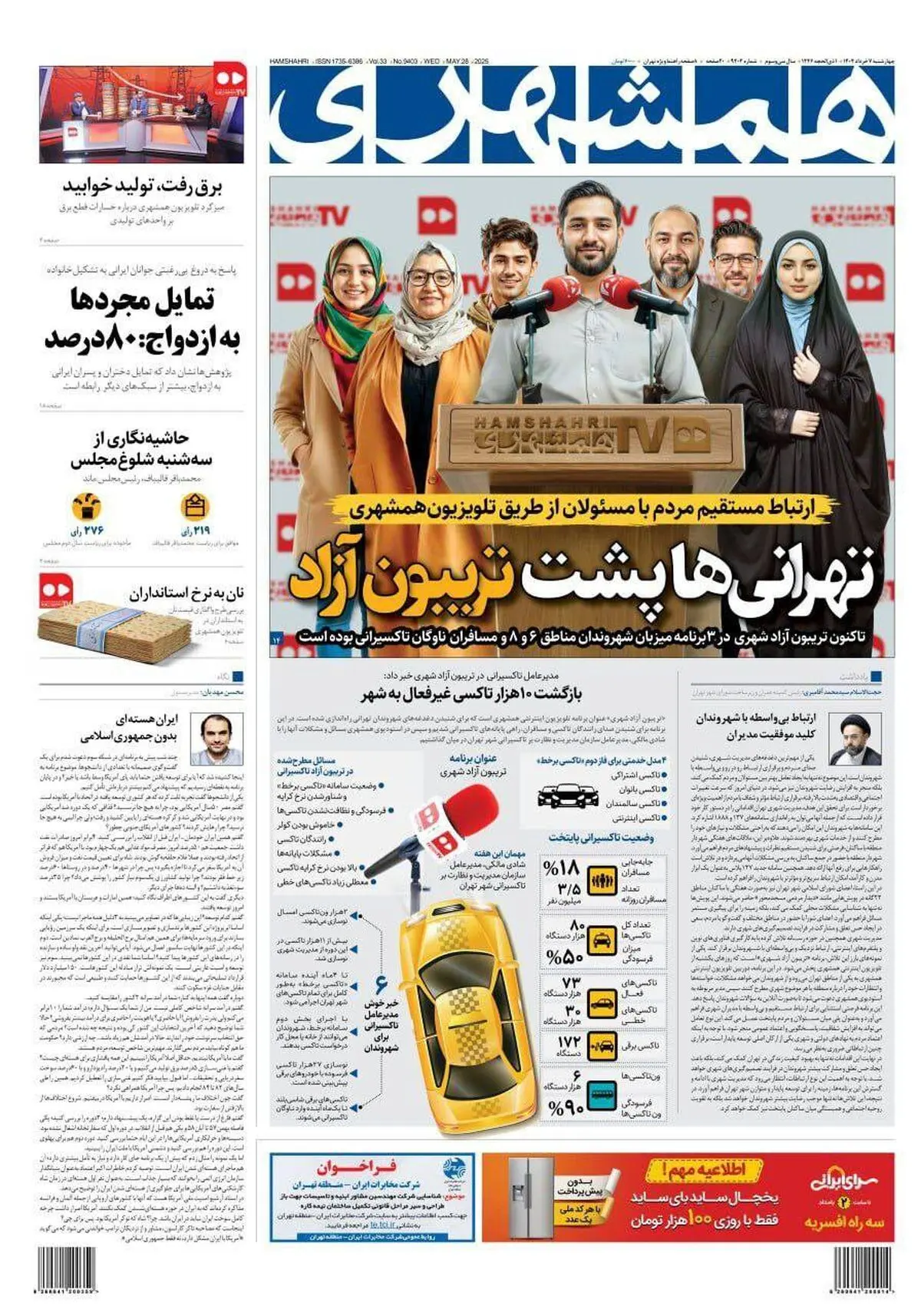 رور وزن کشی در بهارستان/ بیراهه بیرو/ پیشخوان