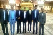 منتخبان مجلس دهم استان اردبیل در حرم حضرت امام (ره)