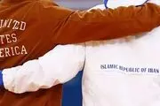 درخواست اتحادیه جهانی کشتی درباره حضور آمریکایی ها در ایران