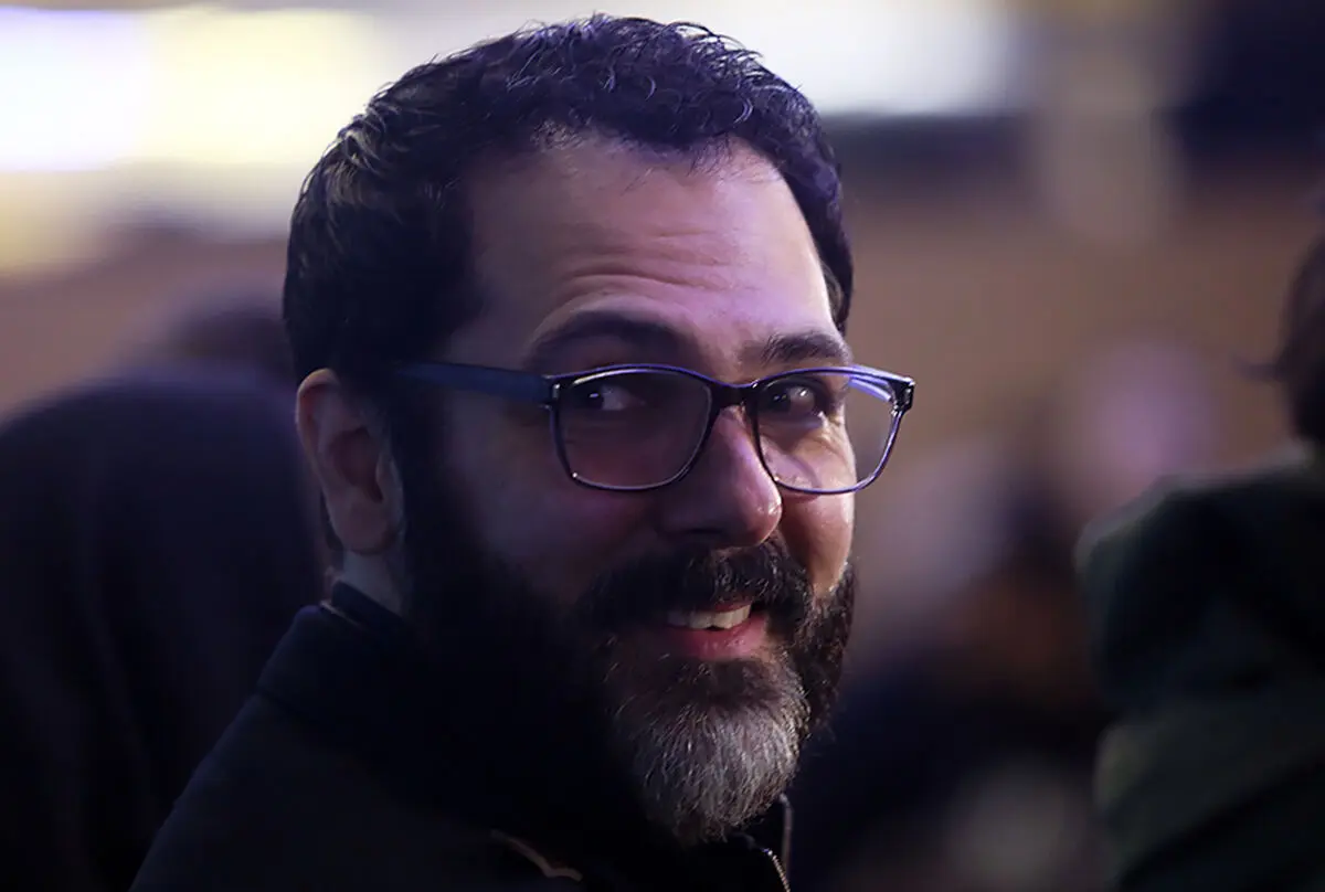 کوروش تهامی در کنار همسرش /عکس
