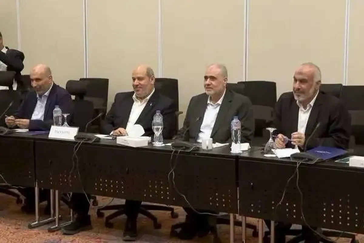 لبخند معنادار مقام‌های ارشد حماس به میانجیگرها/فیلم