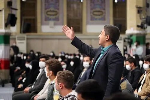 دیدار دانش‌آموزان با رهبر انقلاب/گزارش تصویری