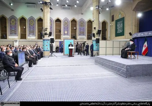 دیدار کارآفرینان، تولیدکنندگان و دانش بنیان‌ها با رهبر انقلاب/گزارش تصویری