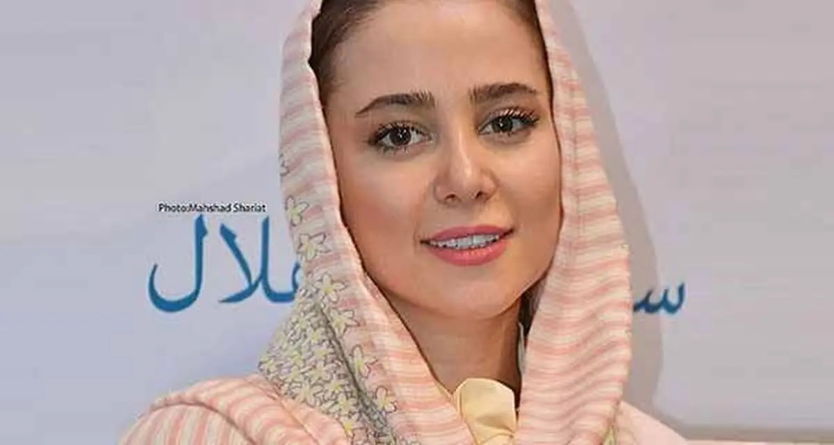 درخواست جالب الناز حبیبی از مردم + عکس