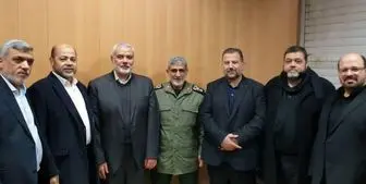 گفت‌وگوی تلفنی سردار «قاآنی» با رئیس حماس بعد از جهاد اسلامی