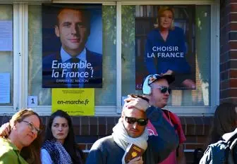 آغاز دور دوم انتخابات ریاست جمهوری فرانسه+تصاویر