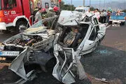 تصادف مرگبار در جاده بروجرد
