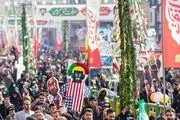 فیلم جنجال سازی محسن افشانی در راهپیمایی 22 بهمن 