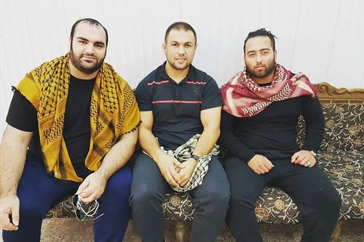 قهرمان المپیک ایران در راه کربلا/ عکس