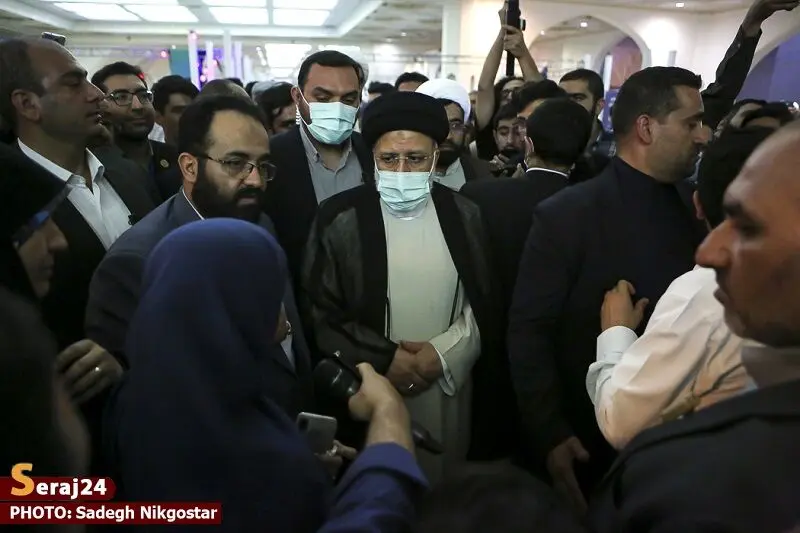 بازدید سرزده آیت الله رئیسی از نمایشگاه هم افزایی مدیریت ایران /گزارش تصویری