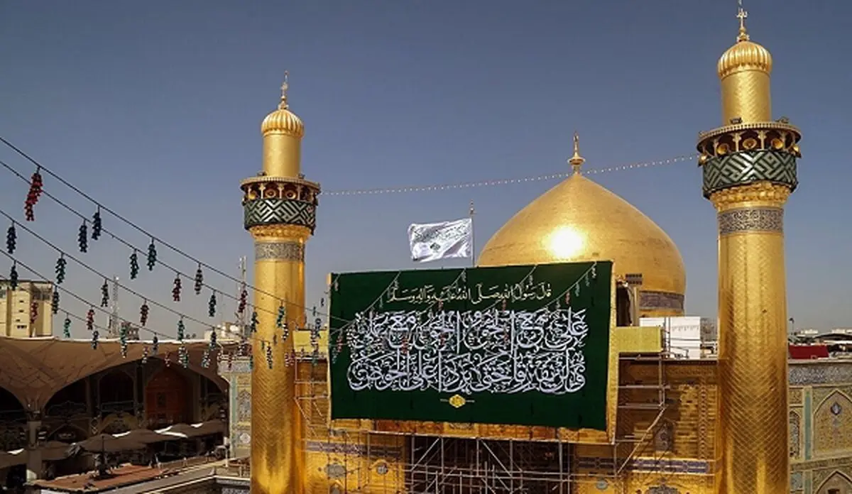 اولین تصاویر بکر و ناب از ورودی حرم امیرالمومنین(ع)