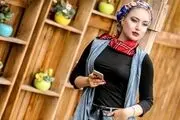 مینا دلشاد بازیگر نقش عزت در سریال ستایش
