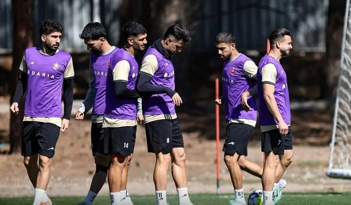 تمرین گروهی پرسپولیس با بازگشت سروش رفیعی و امین کاظمیان