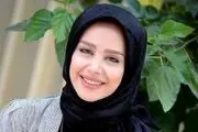سلفی الناز حبیبی با تیپ جدیدش