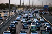 ترافیک سنگین در لاین شمالی و جنوبی آزادراه کرج
