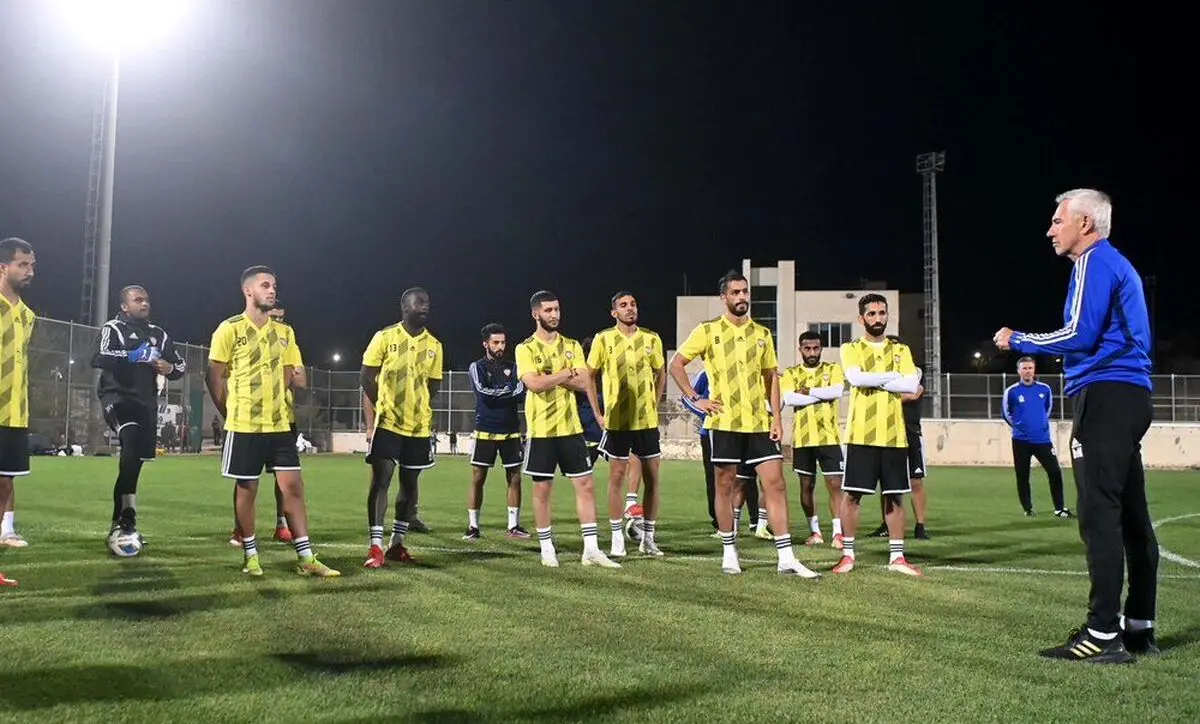 اشک اماراتی ها در برابر عراق در آمد
