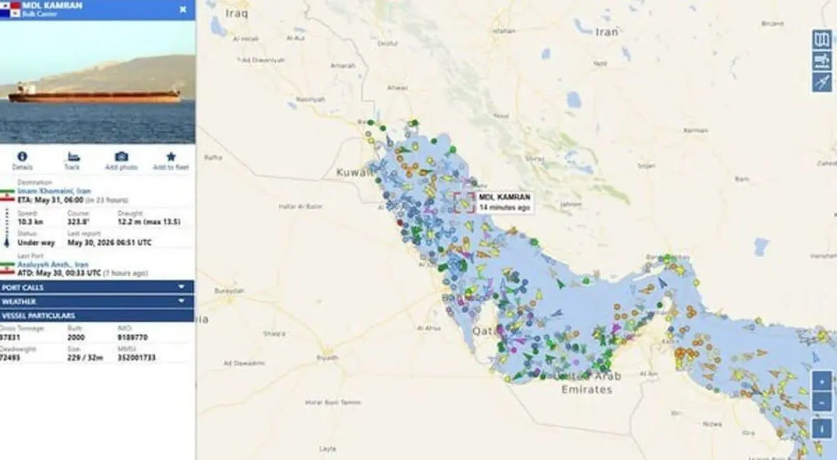 عبور یک کشتی ایرانی دیگر از محاصره


