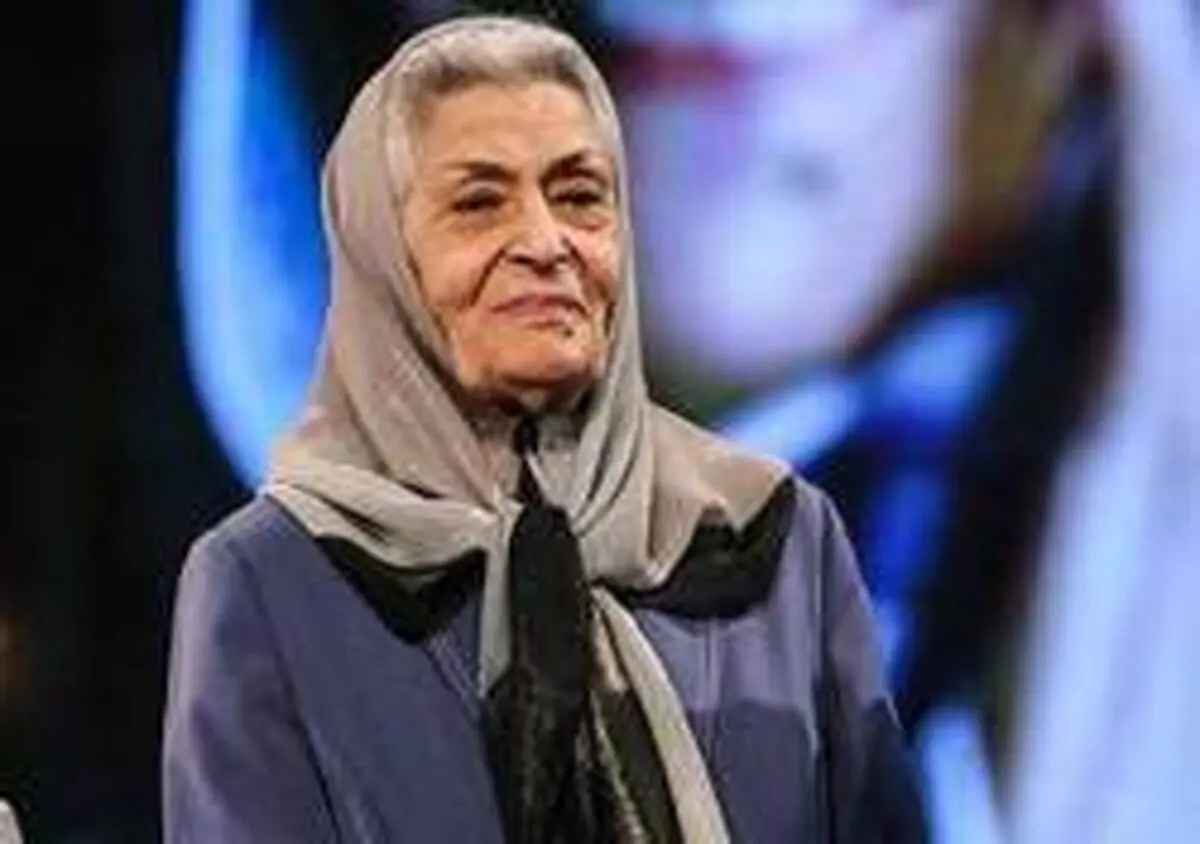 تصویری از  ژاله علو در ۹۶ سالگی 