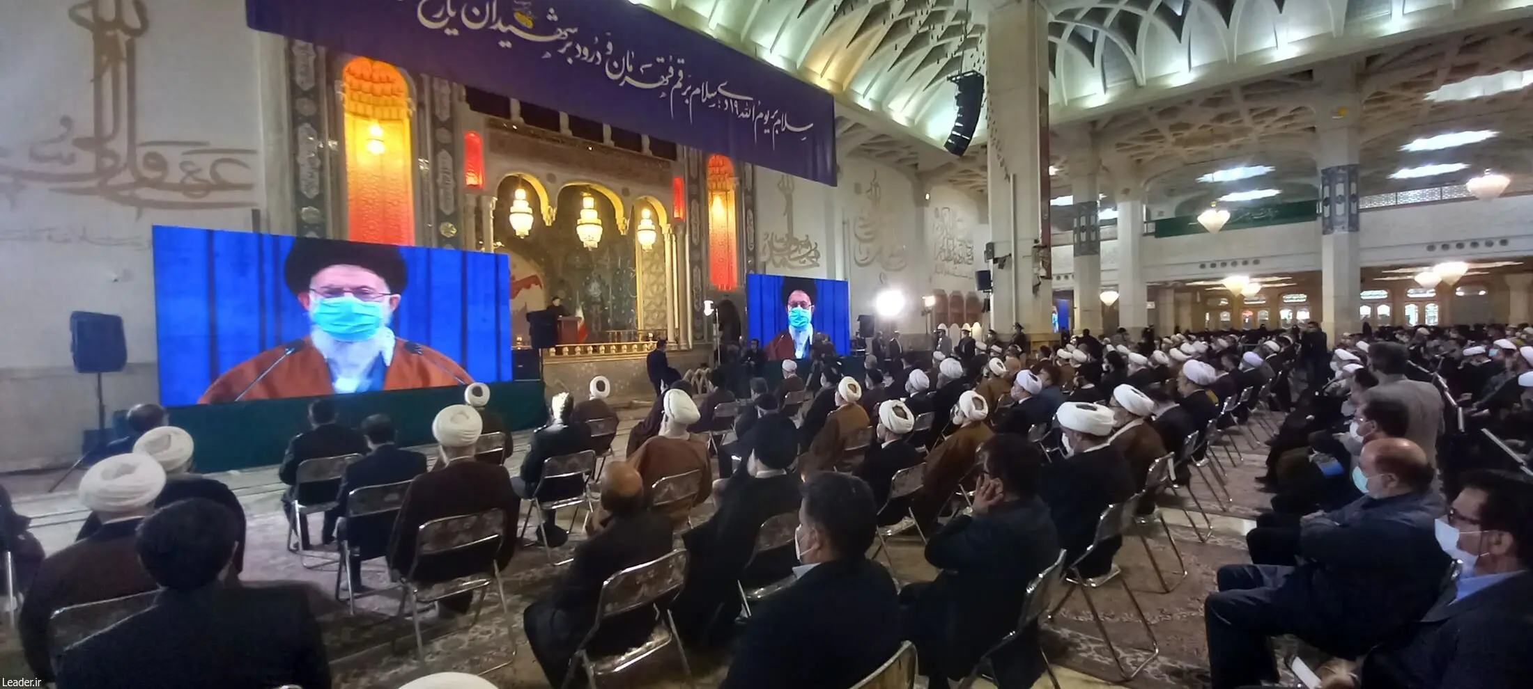 دیدار رهبر معظم انقلاب با مردم قم در سالروز قیام تاریخی ۱۹ دی ۱۳۵۶/گزارش تصویری