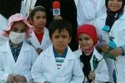 کودکان سرطانی پرواز کردند+ عکس