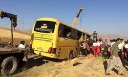  واژگونی اتوبوس اتباع پاکستانی در همدان