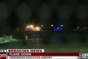 سقوط هواپیما درآمریکا با ۲ کشته و ۳ زخمی