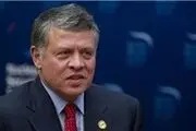 تاکید پادشاه اردن بر حل قضیه فلسطین