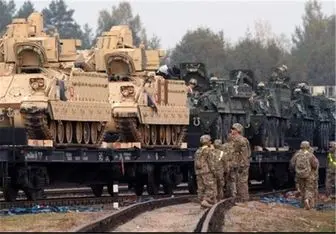 انتقال تجهیزات نظامی آمریکا به اروپای شرقی