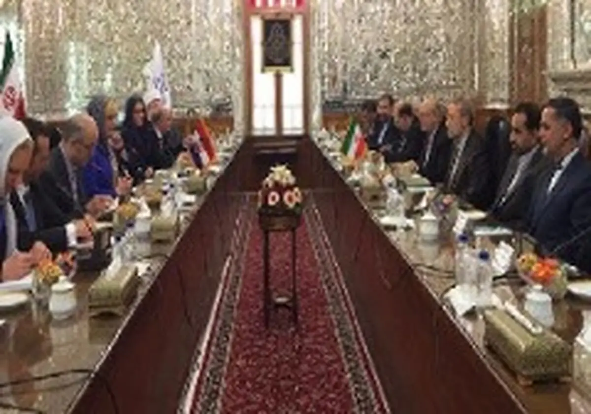 لاریجانی: نگاه ملت ایران به کشور کرواسی مثبت است 