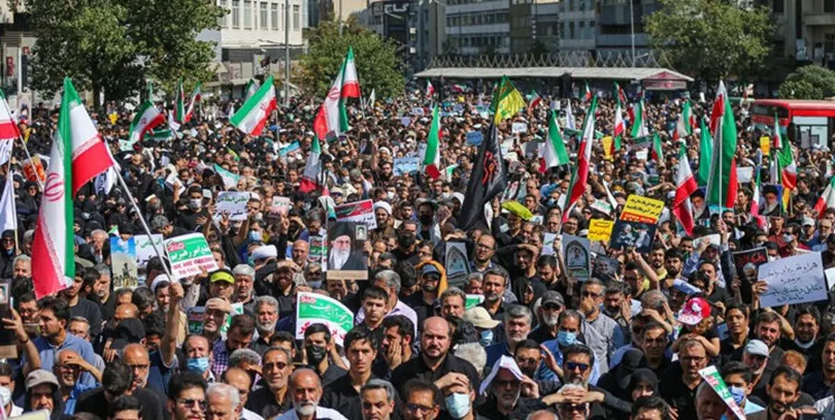 راهپیمایی اعلام انزجار از دشمن 