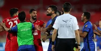 جنجال پرسپولیسی ها در رختکن ذوب آهن + فیلم