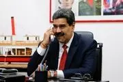  تماس تلفنی نیکلاس مادورو با حجت الاسلام سید ابراهیم رئیسی