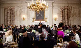 پنجمین افطاری اوباما در کاخ سفید