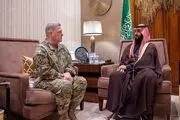 رئیس ستاد مشترک ارتش آمریکا با محمد بن سلمان دیدار کرد