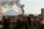 انفجار شدید در نزدیکی یک پایگاه نظامی در دمشق