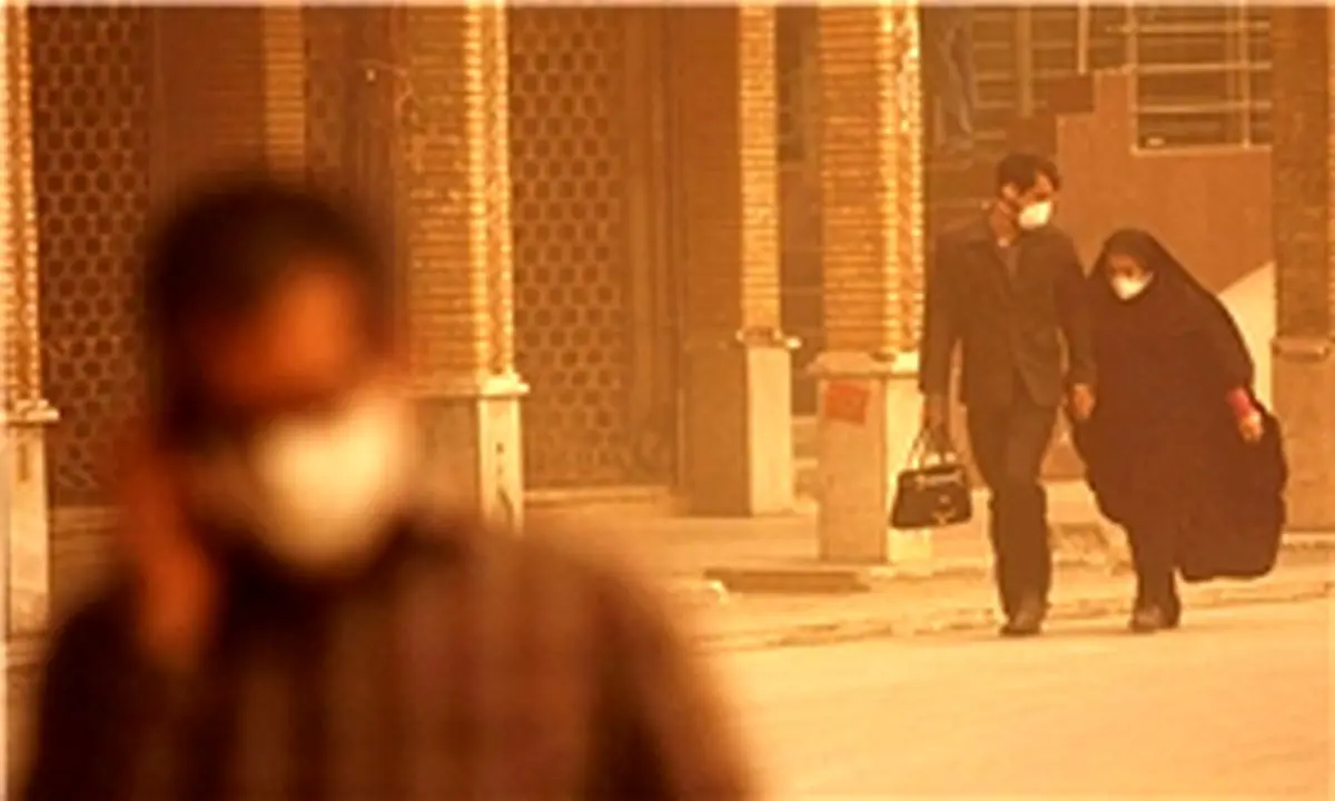 نوار شرقی کشور درگیر با گرد و غبار