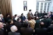 دیدار جمعی از مسئولان استان اصفهان با رهبر انقلاب