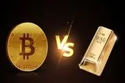 برای حفظ سرمایه، بیت کوین بخریم یا طلا؟+ نمودار 

