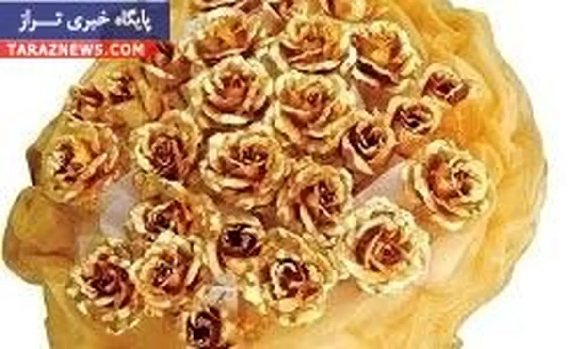 دستهگل میلیاردی عروس در ایران + عکس