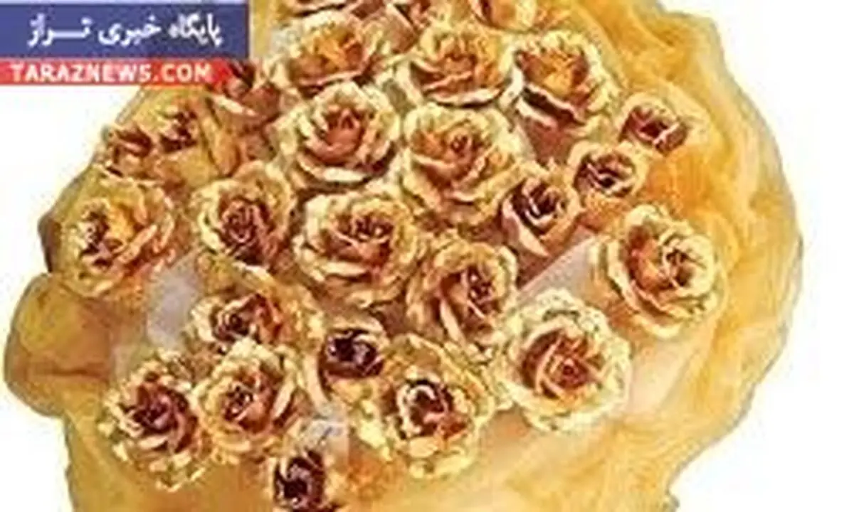 دسته‌گل‌ میلیاردی‌ عروس‌ در ایران + عکس