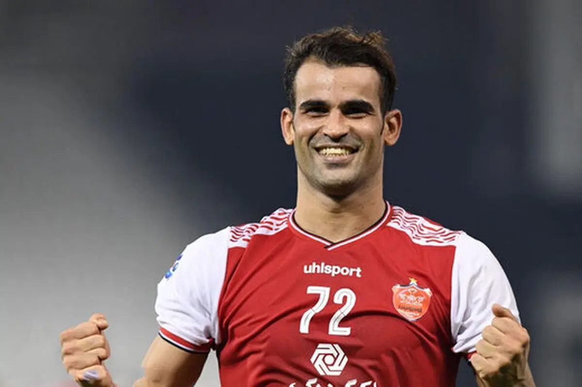 گل دوم پرسپولیس مقابل نساجی توسط آل کثیر+ فیلم