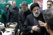 حضور رئیس جمهور در چایخانه امام رضا(ع)/ گزارش تصویری