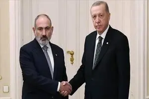 
دیدار اردوغان با مقام ارمنستانی

