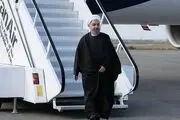 روحانی وارد مشهد مقدس شد